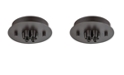Macy's Pendant Options 7 Light Small Round Canopy in Oil Rubbed Bronze